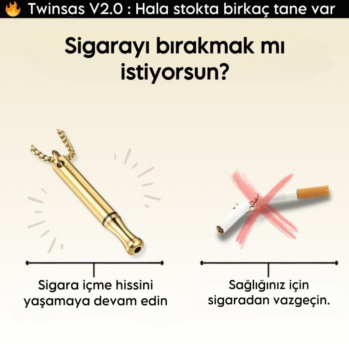 TWINSAS™ 2.0 - Dumansız, Doğal, Sağlıklı - Twinsas